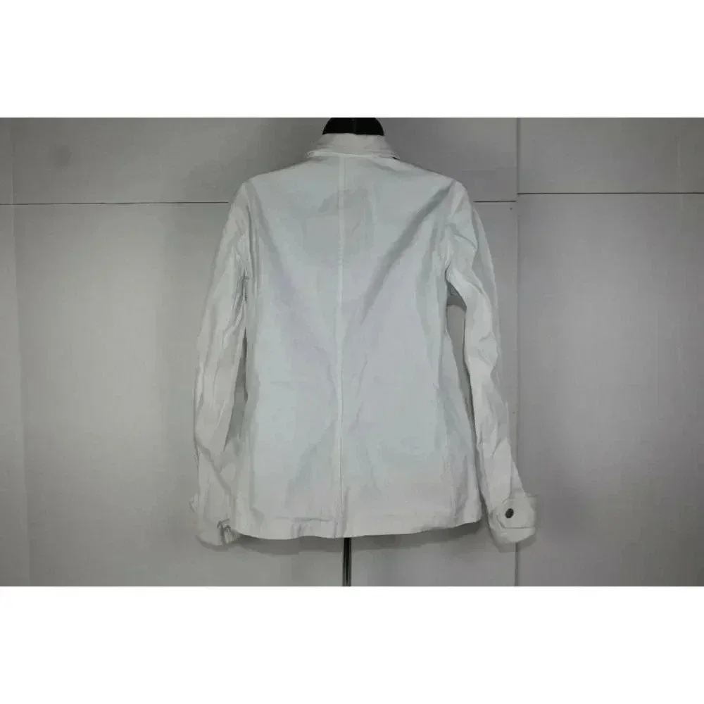chaps ralph lauren white jean jacket size S